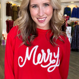 Lakelyn Merry Bow Sweatshirt