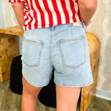 Jane High Rise Long Short - Restore w/ Medium Base