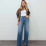 FAR OUT STUNNER WIDE LEG JEANS