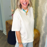 Jamie White Terry Top