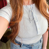 Claire Baby Blue Top