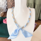CHAIN SCARF NECKLACES