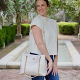 BLAIR CREAM TOTE BAG