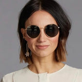 LUNA GOLD SUNGLASSES