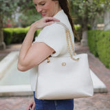 BLAIR CREAM TOTE BAG