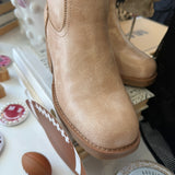 Becca Knee High Beige Boot