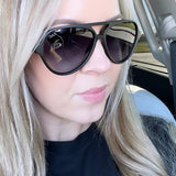 VALOR MATTE BLACK SUNGLASSES