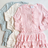 MARLEY POINTELLE KNIT SKIRT || 3 COLORS
