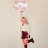 MISS STATE BULLDOGS SKINNY SCARF