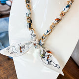 CHAIN SCARF NECKLACE || 8 STYLES