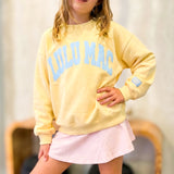 Lulu Mac Puff Letter Kids Sweatshirt
