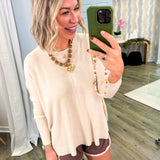 Cashmere Blend Crew Sweater