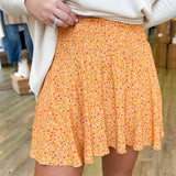 Ditzy Floral Smock Skort