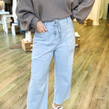 Kimber Belted Denim Pants