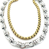 Carla Two-Toned Necklace
