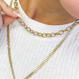 Chain Link Golden Hour Necklace