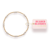 Leah Bracelet in Gold w/ Silver