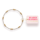 Leah Bracelet in Silver w/ Gold