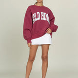 GOLD HINGE PALE MULBERRY SWEATSHIRT