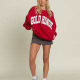 GOLD HINGE RUBY SWEATSHIRT