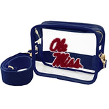 VARSITY PATCH CLEAR CROSSBODY
