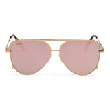 SHAY GOLD SUNGLASSES
