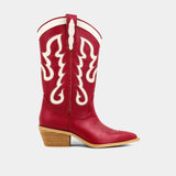 YAYA DARK RED BOOT