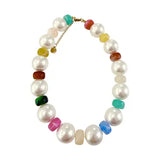 Beaufort Colorful Pearl Statement Necklace