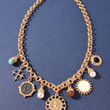 Vintage Inspired Charm Necklace