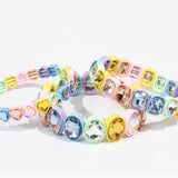 Multi Fun Heart Bracelet Stack Set