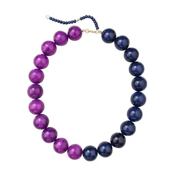 Wrenley 2-Tone Beaded Necklace