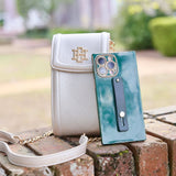 PAIGE CELL PHONE CROSSBODY || PEARL