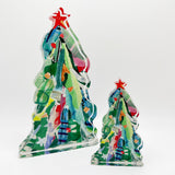 GREEN BITTY ACRYLIC CHRISTMAS TREE