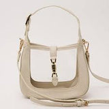 The Paige Ivory Clear Handbag