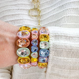 Multi Fun Heart Bracelet Stack Set