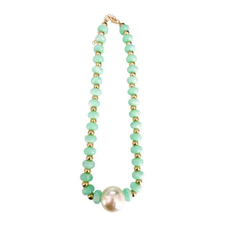 Aylani Beaded Pearl Necklace
