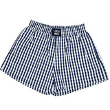 Lulu Mac Adult Gingham Logo Shorts