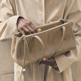Hattie Suedette Shoulder Bag