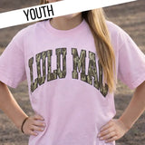 Lulu Mac Mossy Oak Chambray Youth Comfort Colors Tee