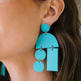 Turquoise Mobile Earring
